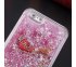 Vianočný presýpací kryt iPhone 6/6S - ružový
